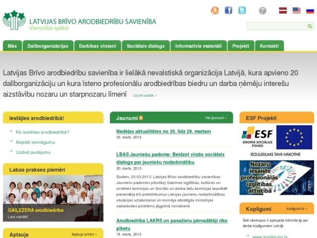 Latvijas Brīvo arodbiedrību savienība, 